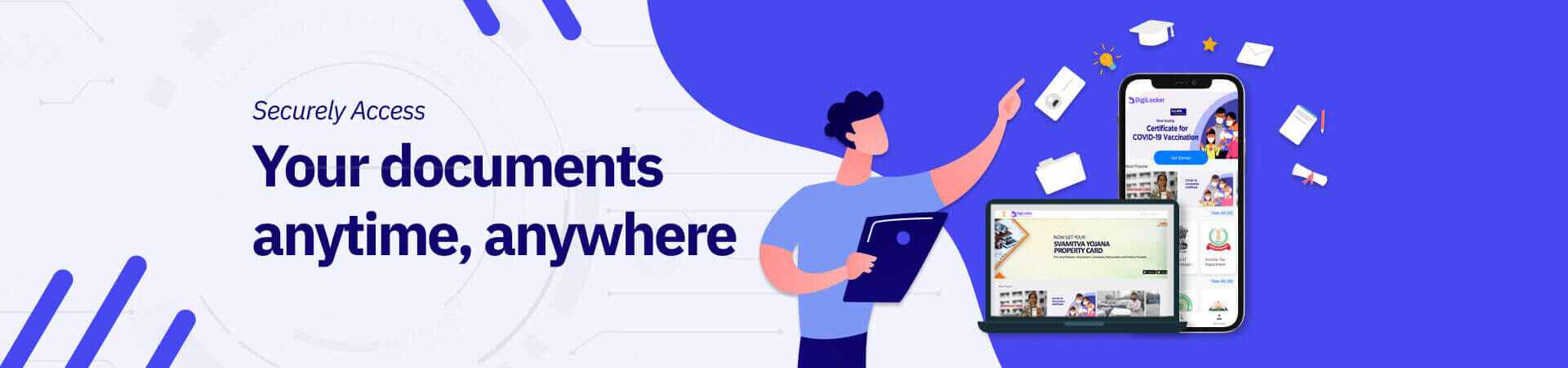 Securely Access Your documents anytime, anywhere